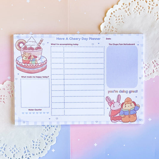 A5 Cheery Day Planner Notepad