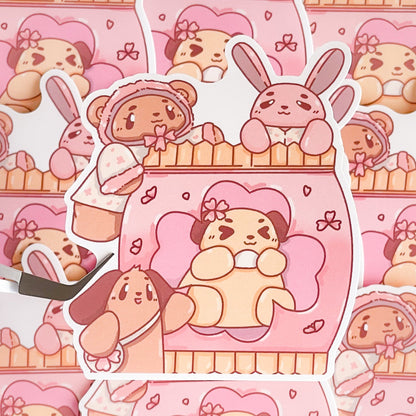 Sakura Candy Die Cut Sticker
